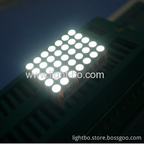 Ultra Bright White 0.7" / 1.2" / 1.5" / 2.0" 5 X 7 Dot-matrix Led Display